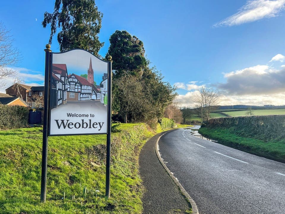 Surrounding area | The Cottage, Weobley, Herefordshire