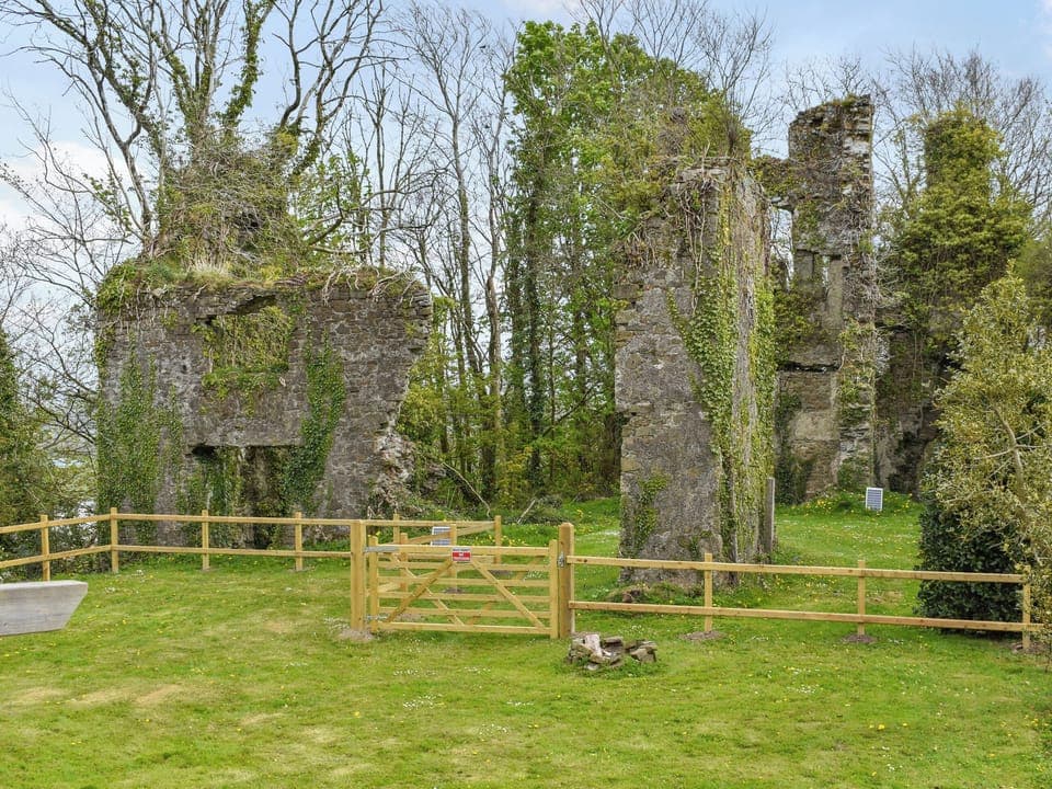 View | Green Castle, Carmarthen