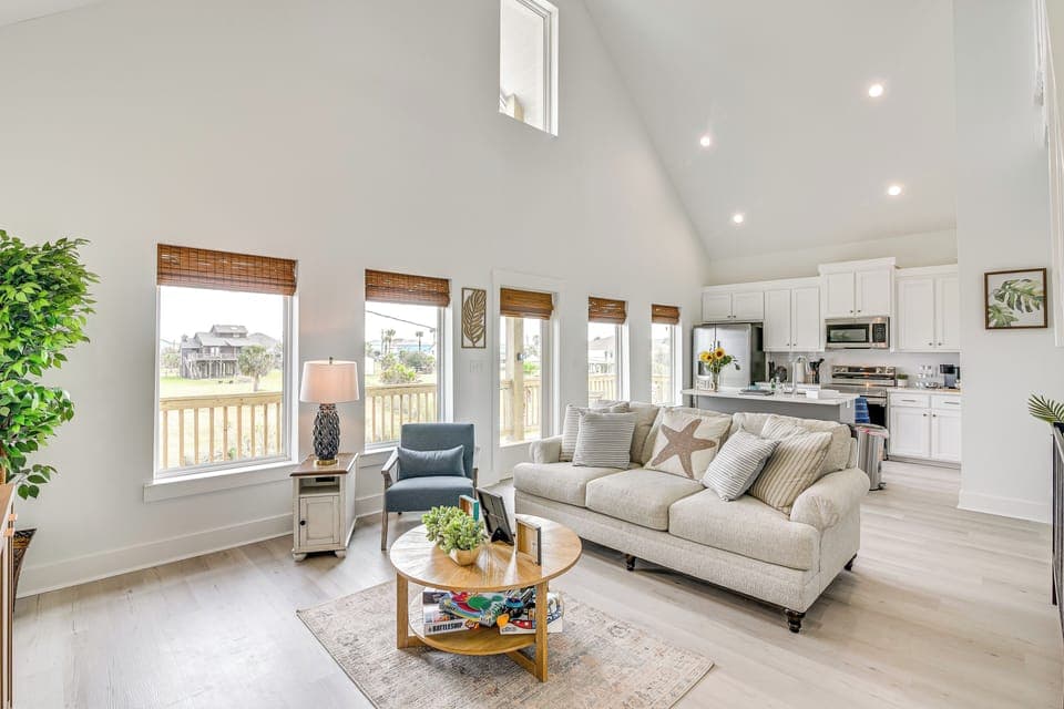 Living Room | 1st Floor | Central A/C & Heat | Free WiFi