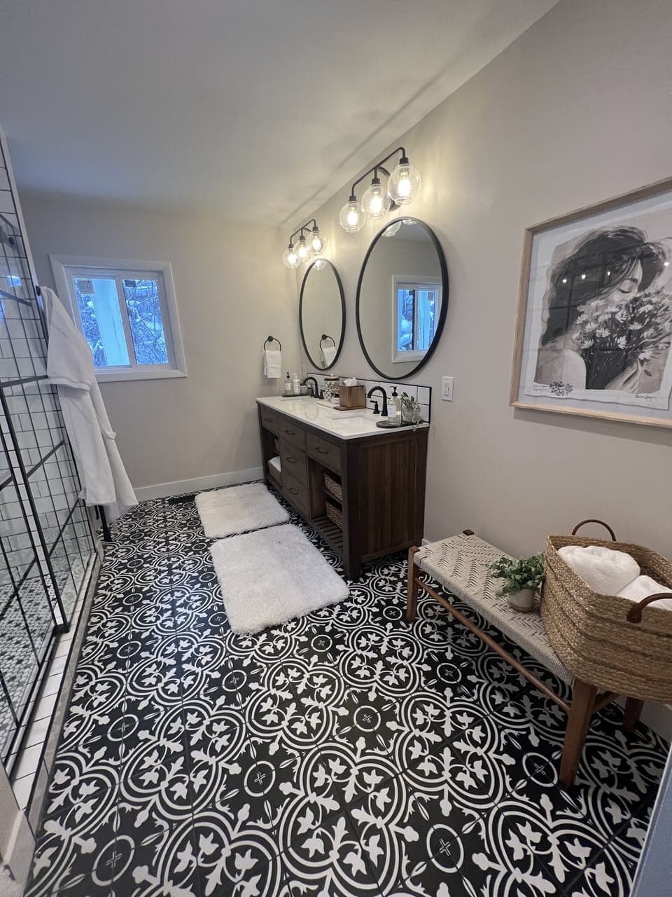 Master bathroom