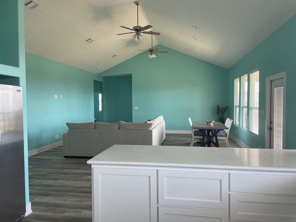 Kitchen/Dining/Living