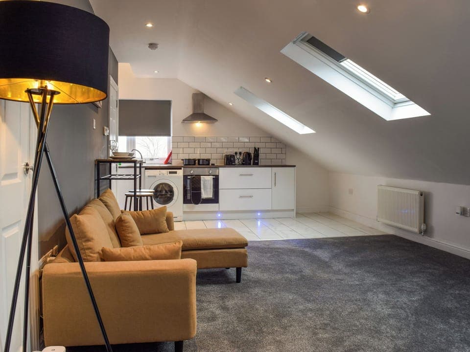 Living area | Apartment 6 - The Old Clubhouse, Newsome, near Huddersfield