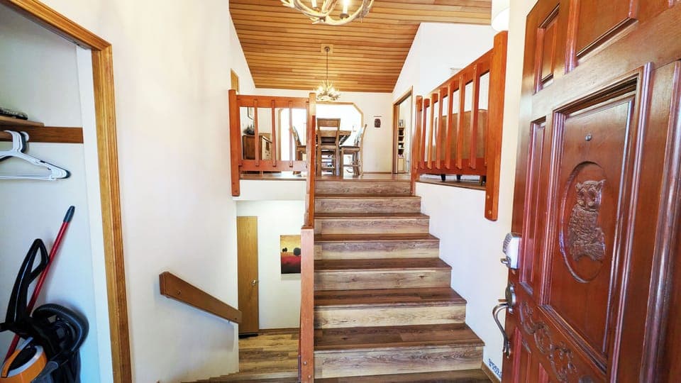 Entry to the Split-Level Home