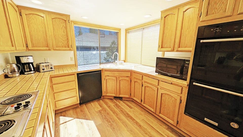 Plenty of storage and work space.