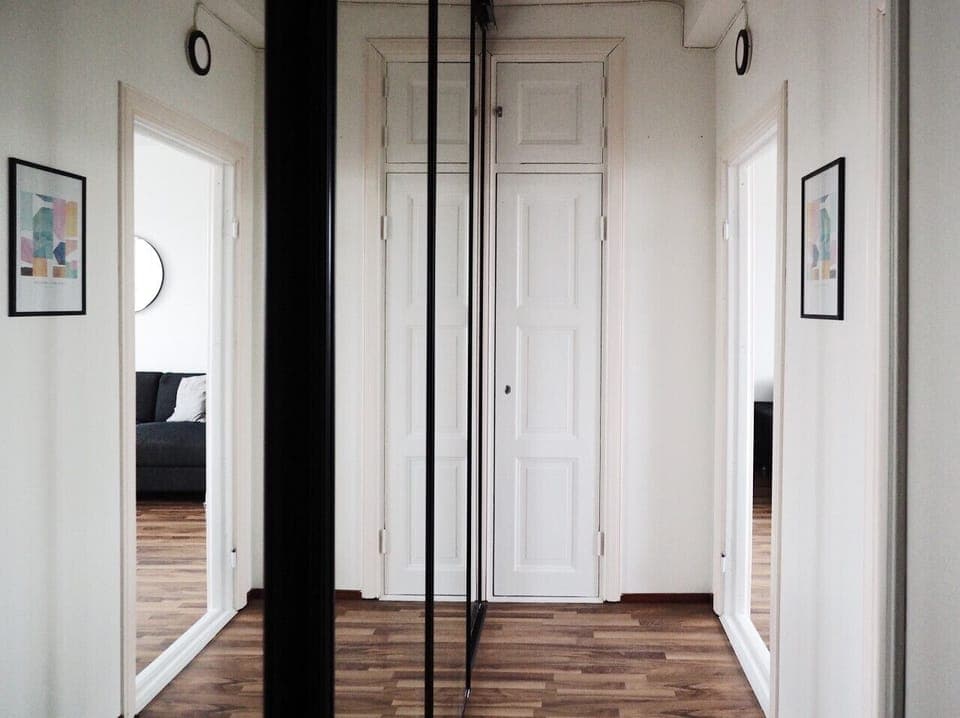 Apartment hallway