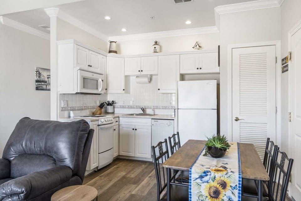 Make mealtime memories together at the dining table, seating 4