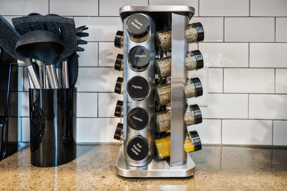 Everything you need for a great meal is right at your fingertips! Our spice rack is stocked with essential seasonings, while a variety of high-quality cooking utensils ensure you have the right tools for every dish. Whether you're whipping up a quick meal or a gourmet feast, this kitchen is ready for you!