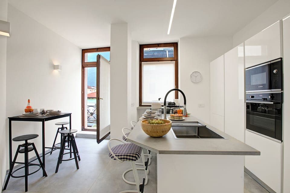 Kitchen and dining area