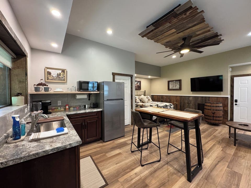 View from the couch.