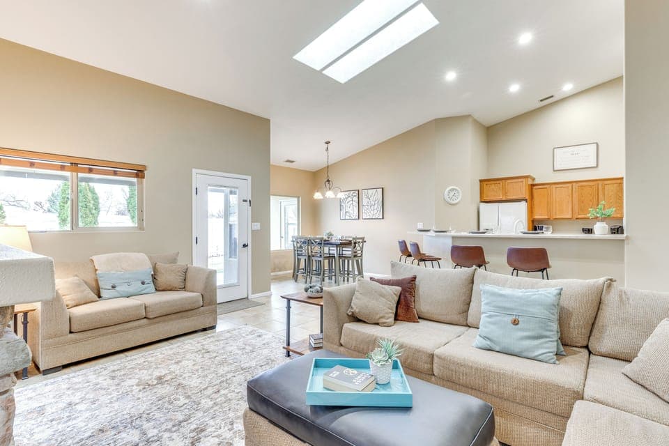 Grand Junction Vacation Rental | 4BR | 2BA | 1,982 Sq Ft | Step-Free Entry