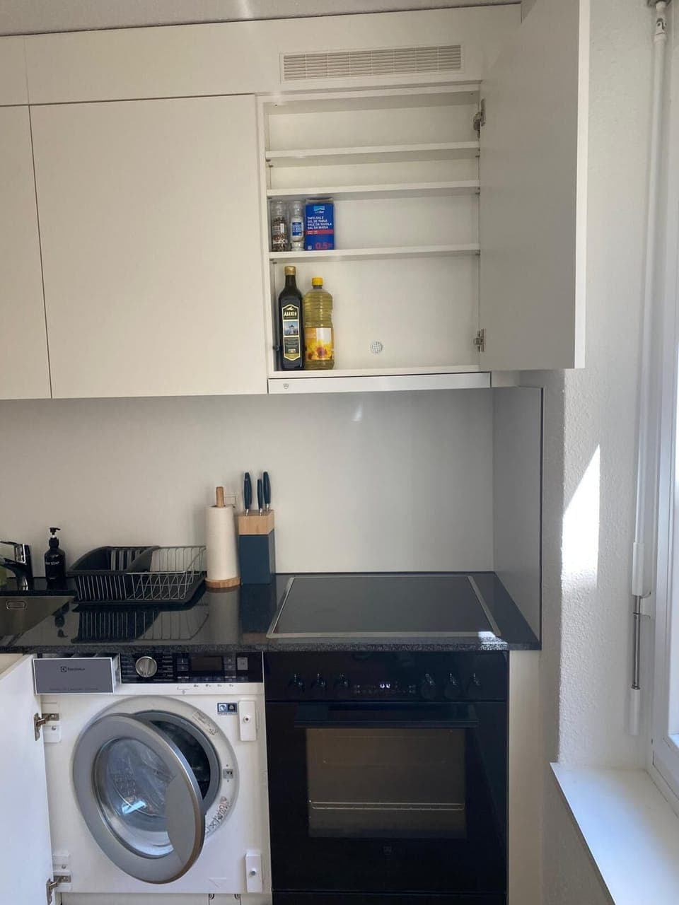 Washing machine with dual function