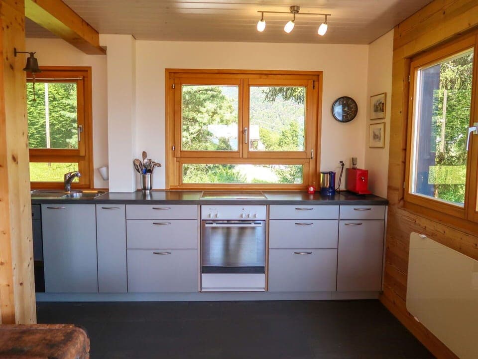 Wood, Kitchen, Flooring, Furniture, Countertop, Cabinetry, Interior Design, Kitchen Sink, Floor, Kitchen Appliance