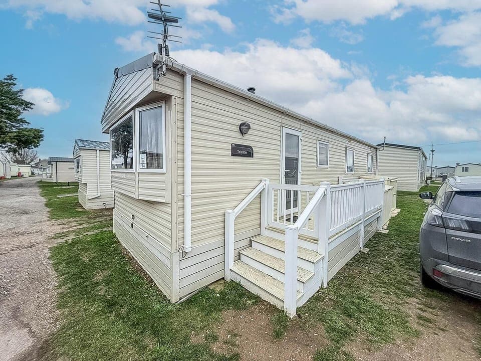 Cozy exterior with private deck for relaxing mornings