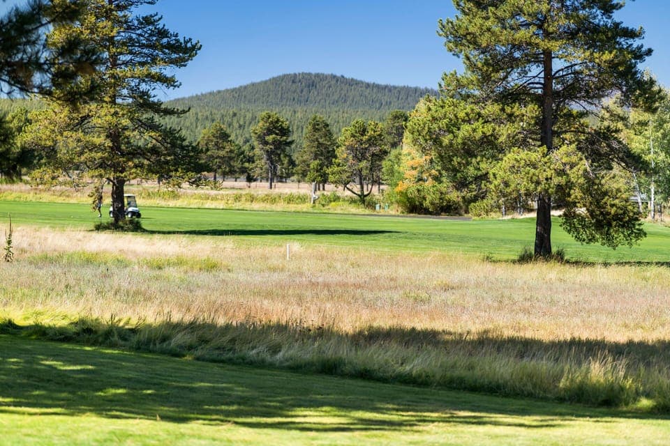The Meadows Retreat - Main Floor Bedroom Deck with View