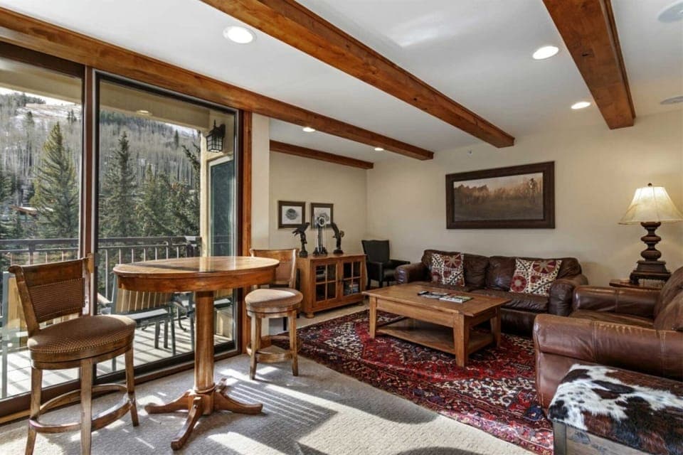 Vail Antlers 3 Bedroom Living Room