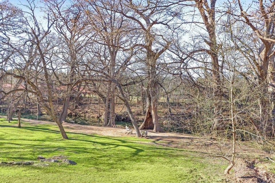 Take a stroll down to the water