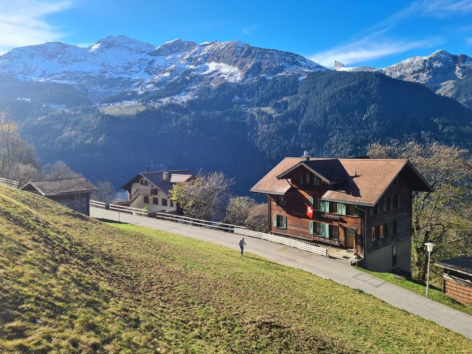 View of Talblick in the spring