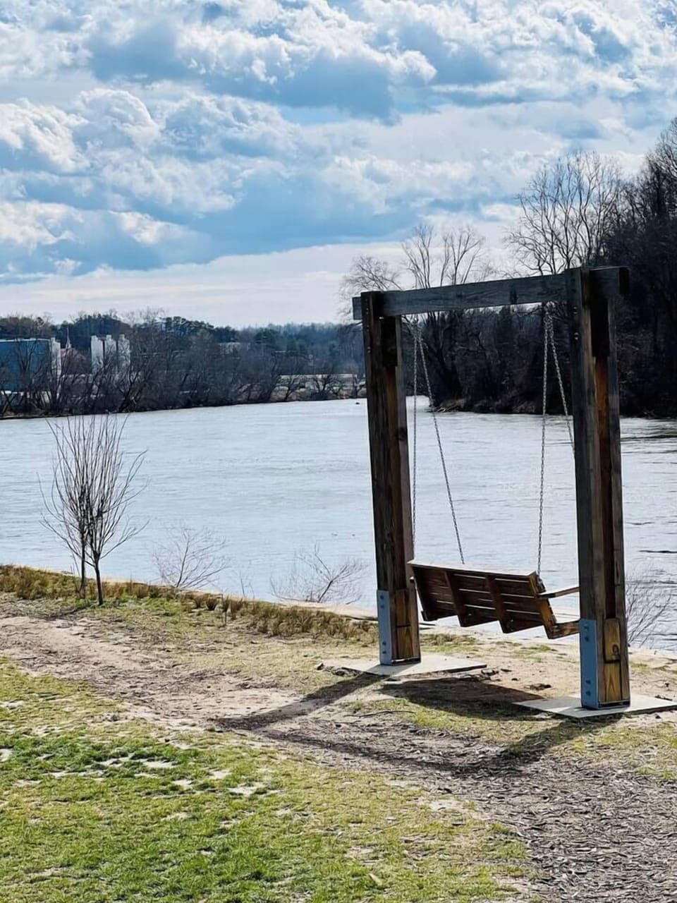 Peaceful river view. 