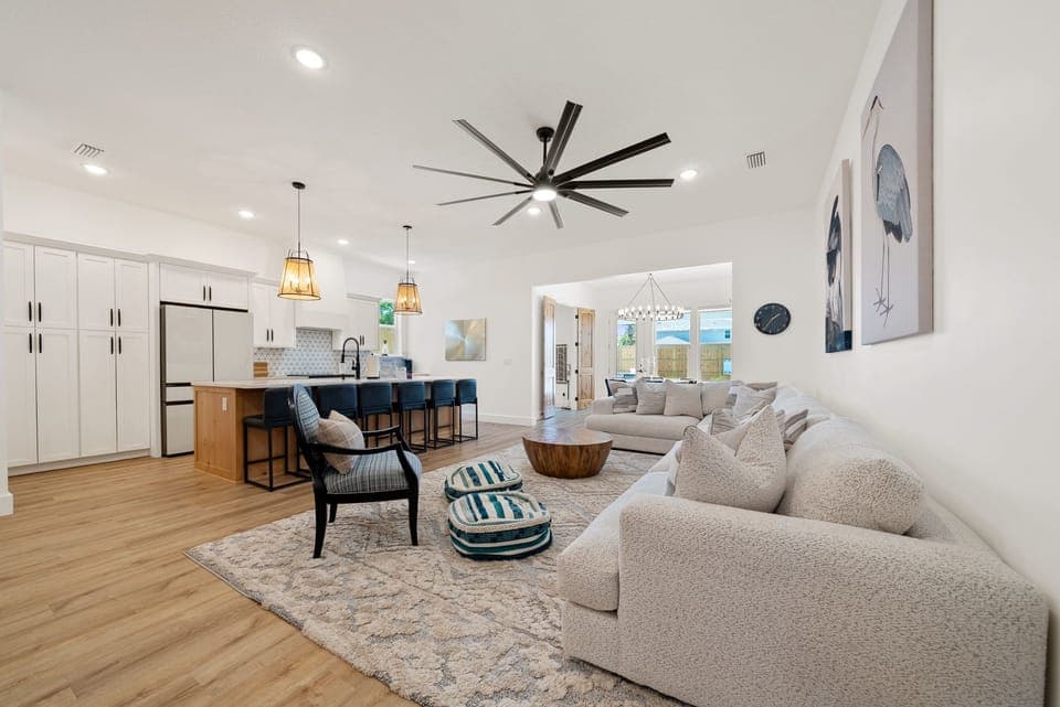 Open living area