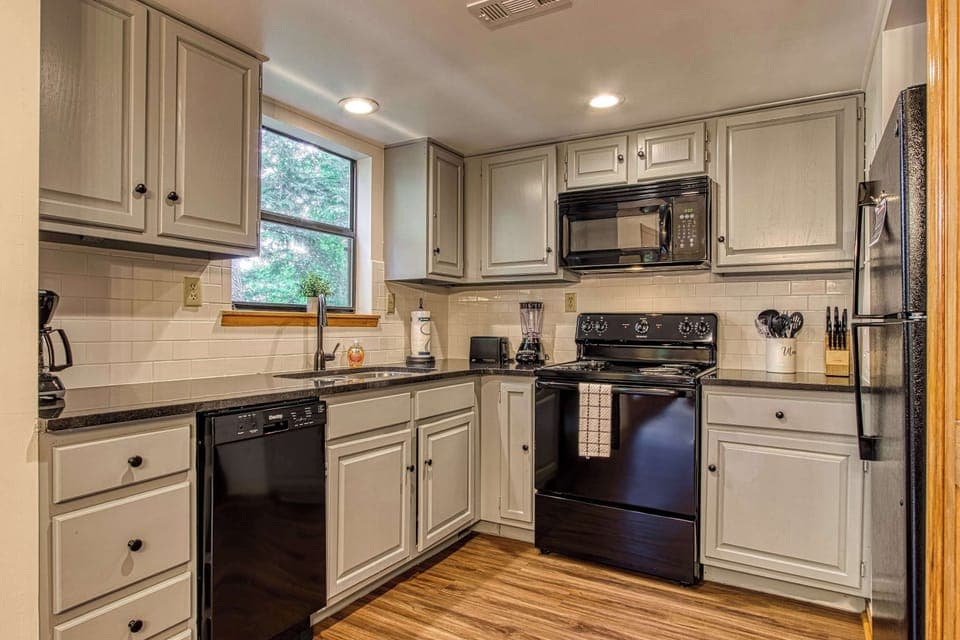 Whether you're preparing a cozy breakfast or a family dinner, you'll find everything you need right at your fingertips.