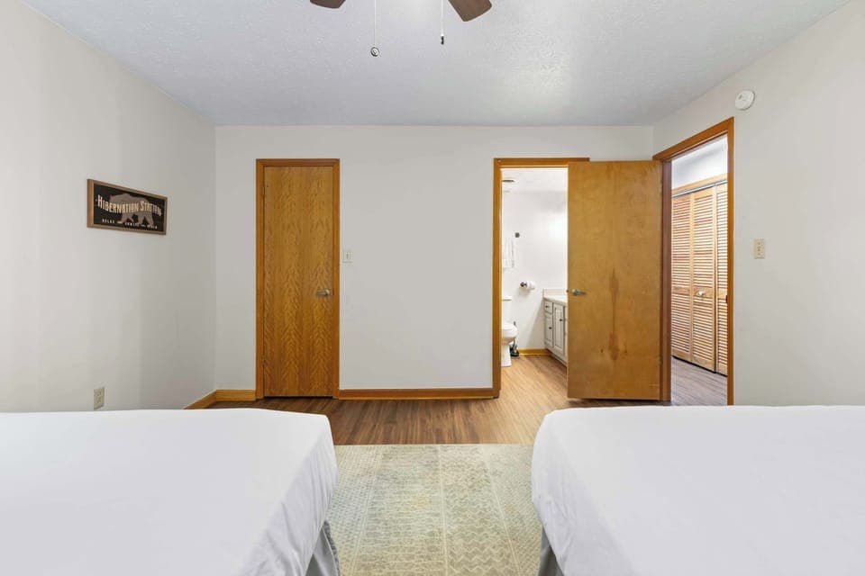 A peaceful night’s sleep awaits you here.