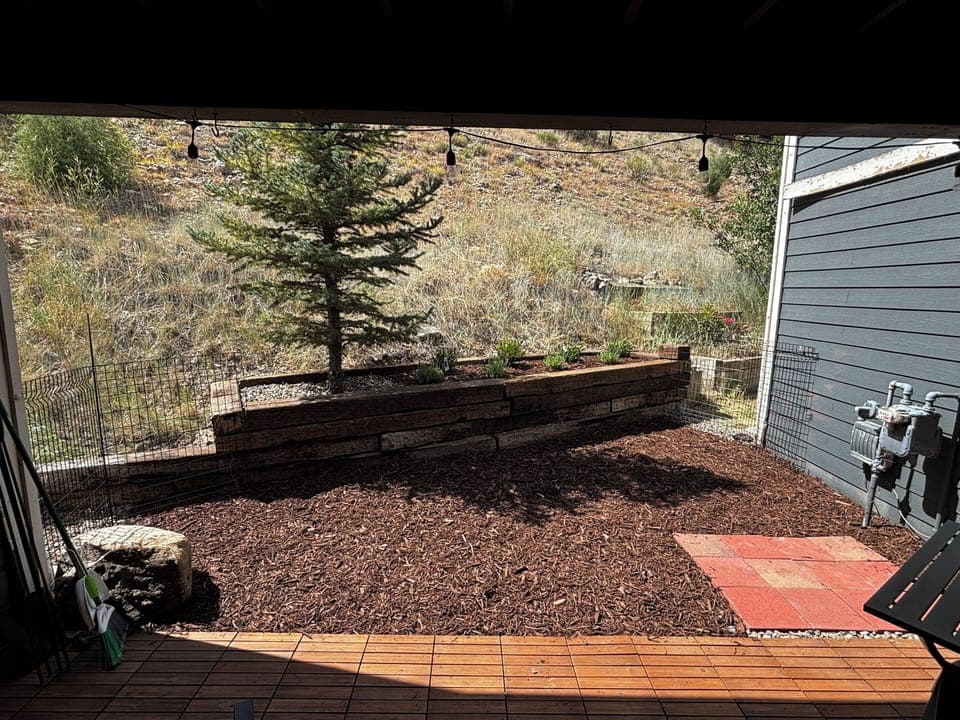 Downstairs Patio off Master