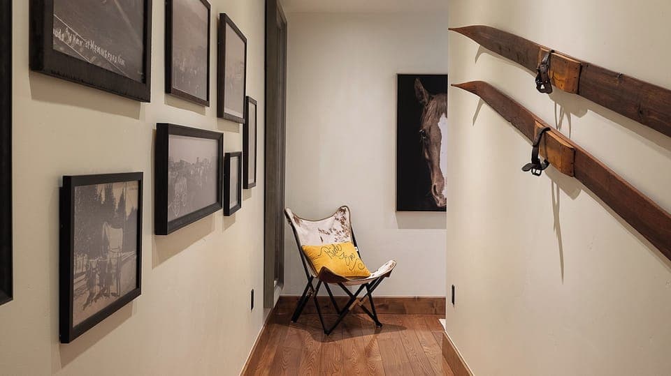 Steamboat history hallway