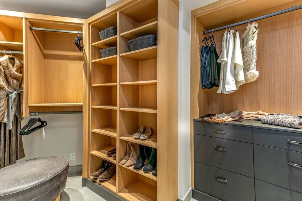 Primary Custom Walk In Closet