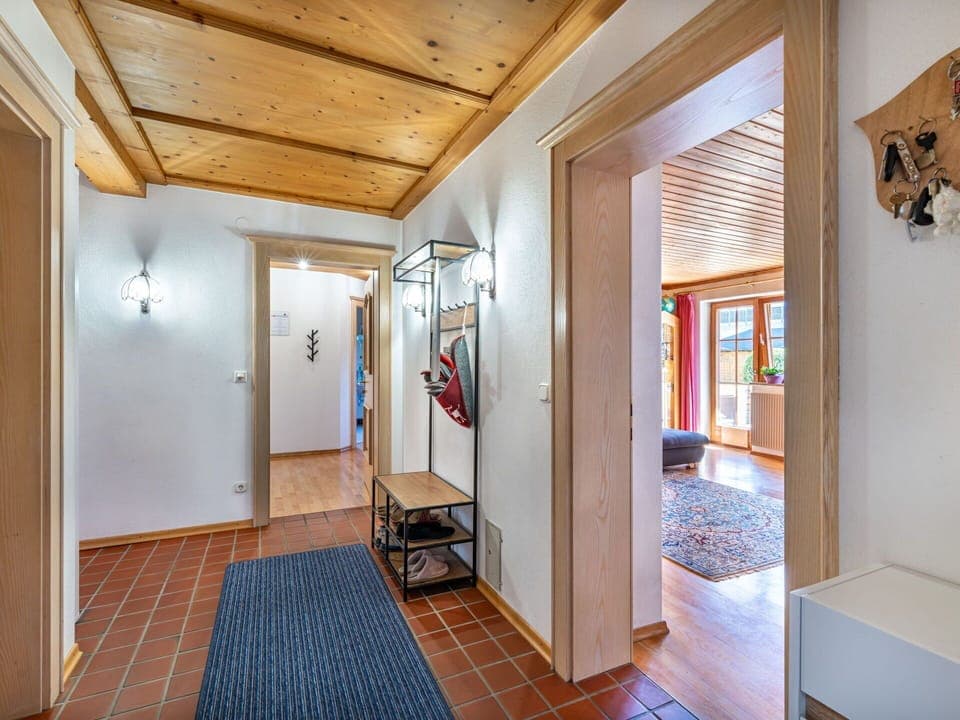 Flooring, Wood, Ceiling, Floor, Interior Design, Wood Flooring, Door, Room, Home, Apartment