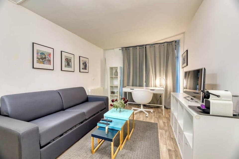 Espace détente avec TV 