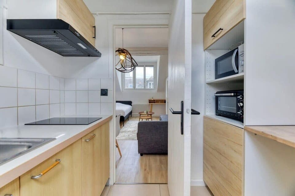 Cuisine aménagée et équipée