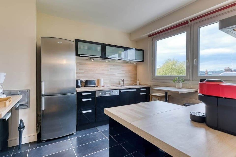 Cuisine aménagée et équipée