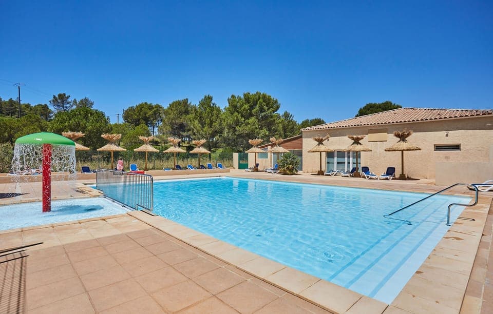 Take in gorgeous views while lounging around the on-site outdoor pool.