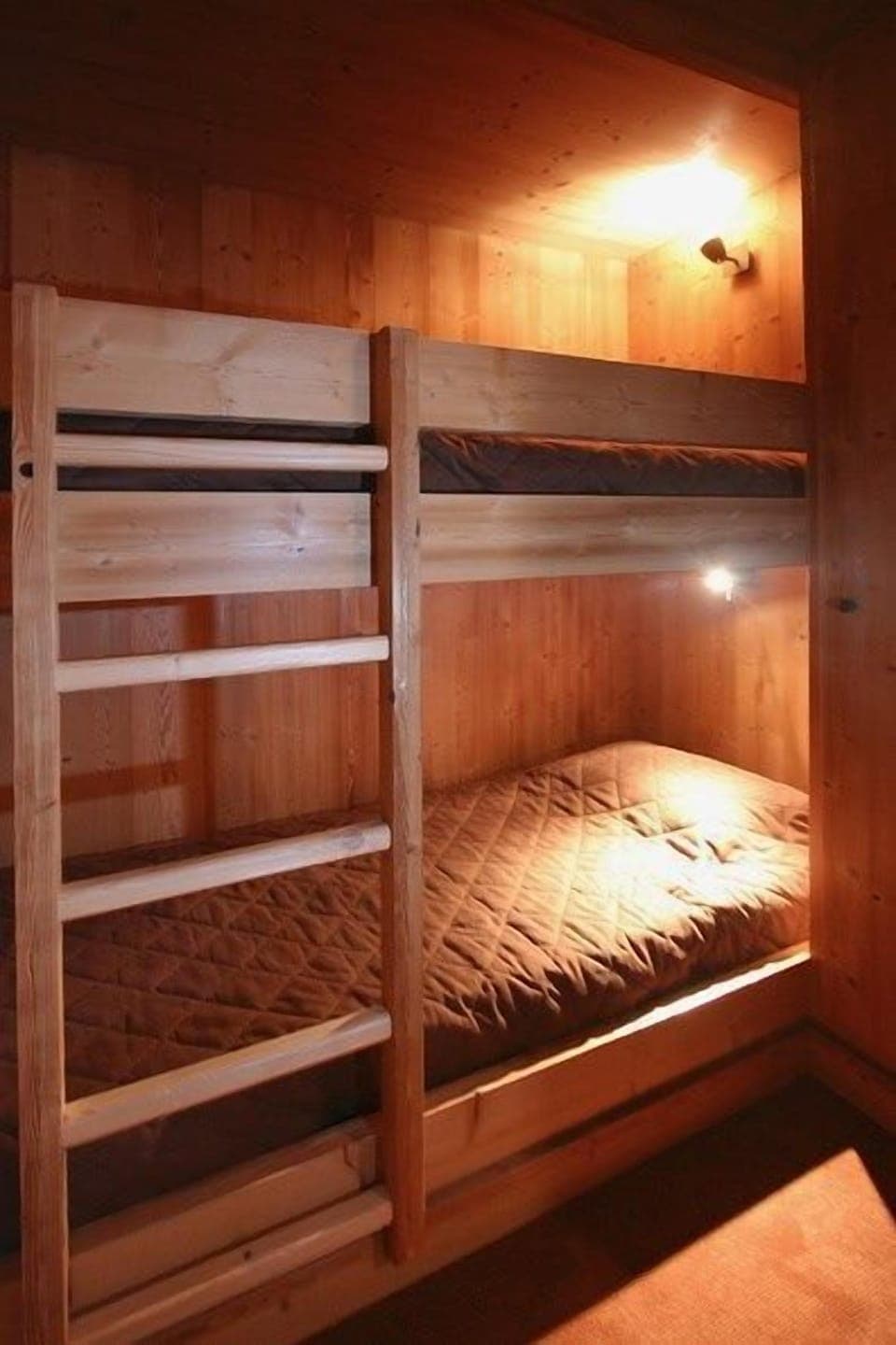 There’s lots of room for the kids in the bunk bed!