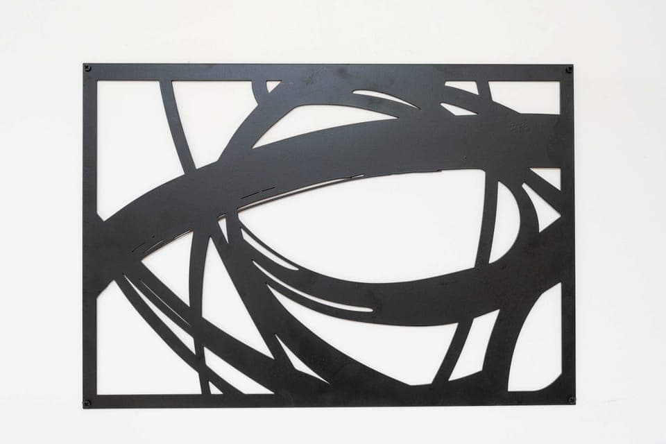 Metal Ornaments in Upstairs Bedroom for 3 Guests