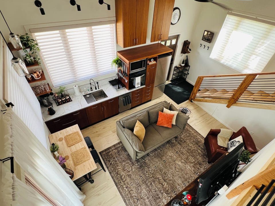 Main floor from loft