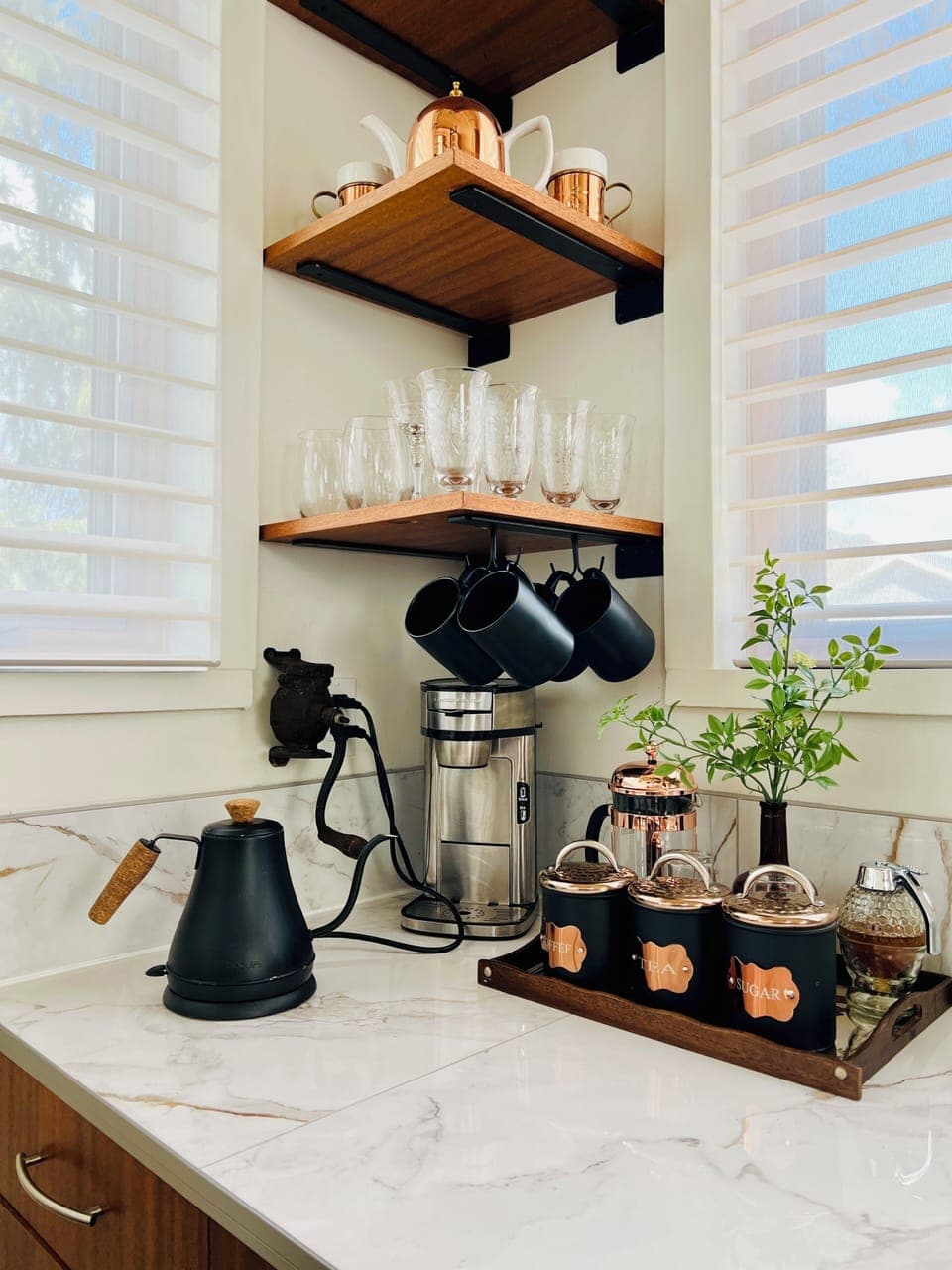 Coffee & tea station