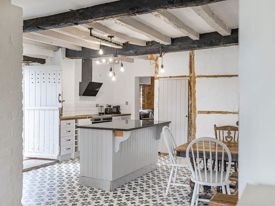 Country kitchen with charming details