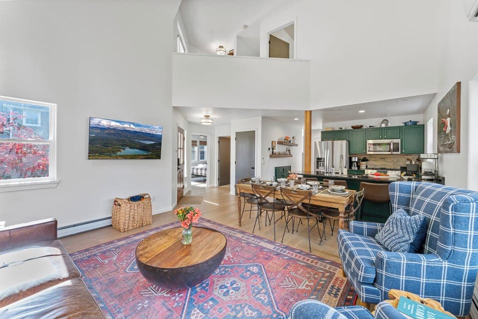 Living Room with Smart TV | Main Level