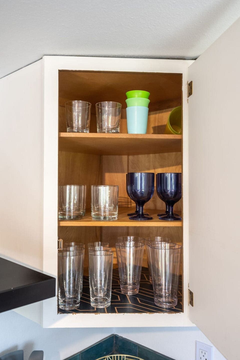 Lots of glasses for your stay!
