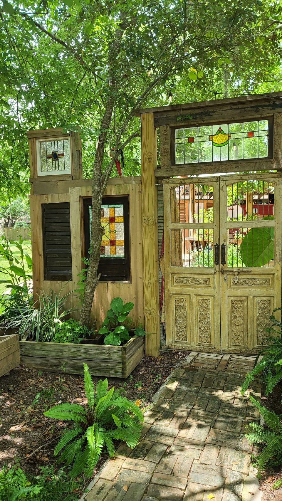 Gate to The Bath House