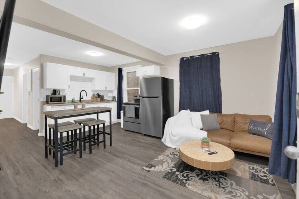 Elegant living room with modern design