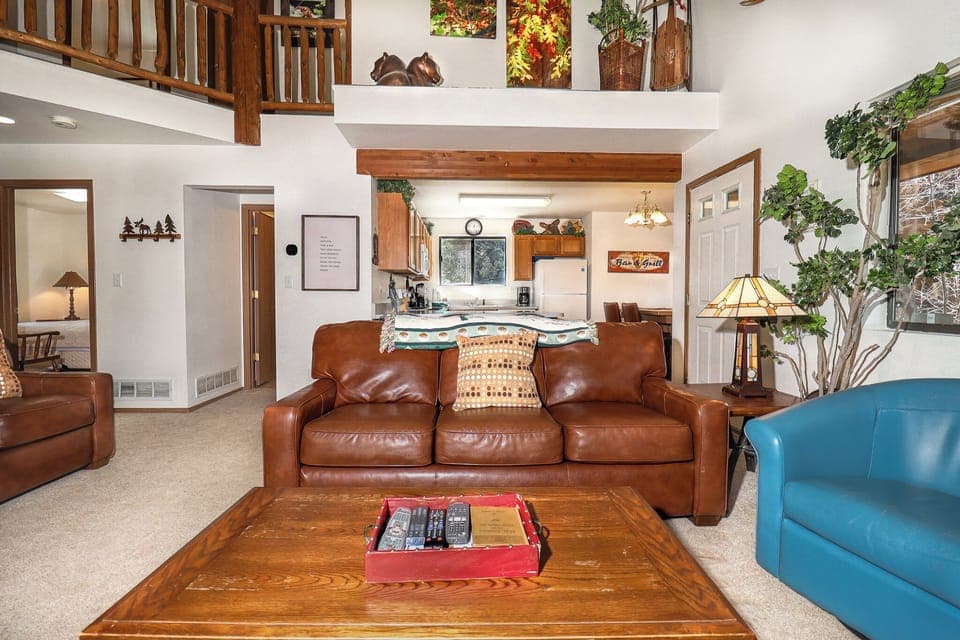 Living Area w/ Queen Sofabed