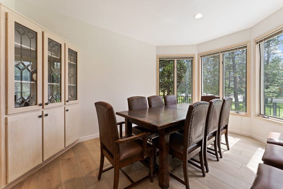 The Proper Dining Room with great bay window