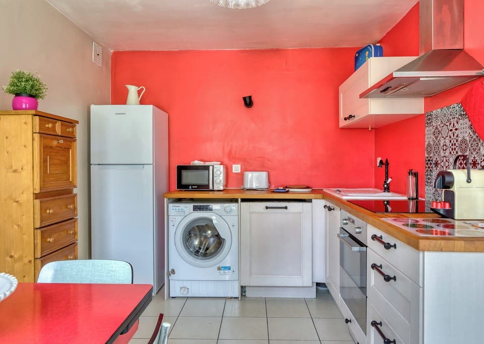 Cuisine aménagée et équipée