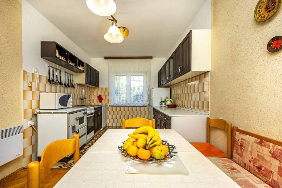 kitchen with dining area