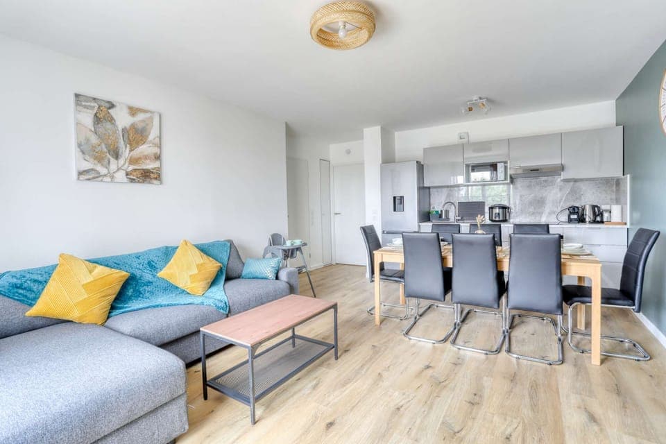 Living Room and Kitchen