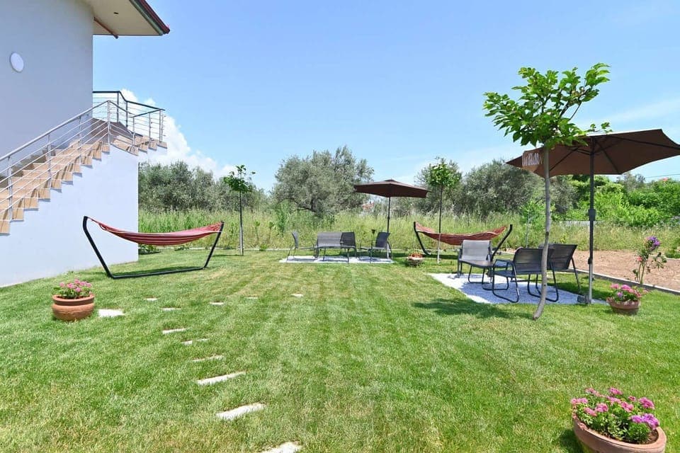 Step into serenity within our peaceful spacious garden area