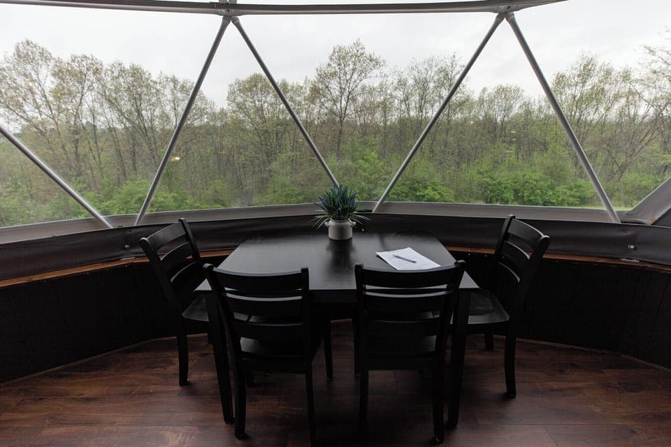 Dining table for eating and playing games!