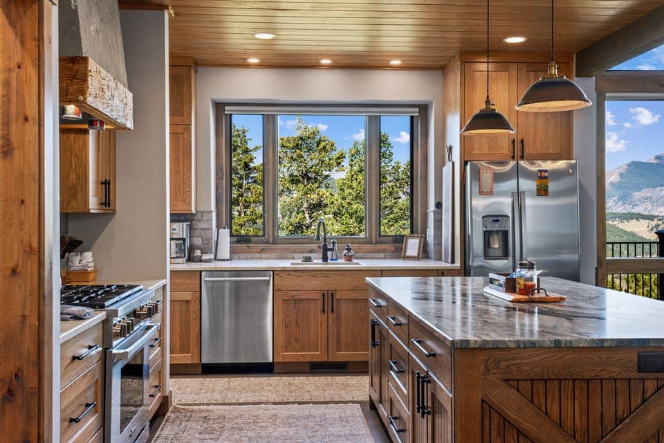 Indoors, Kitchen, Appliance, Refrigerator, Cooktop